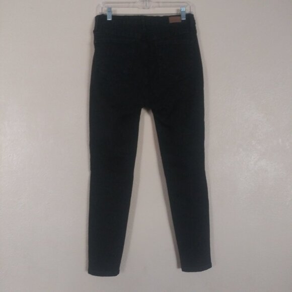 Judy Blue Black Animal Print Skinny Fit Stretch Jeans Women's 9x29 - Picture 5 of 8